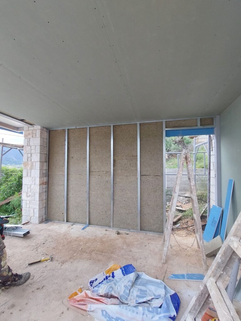 Εγκατάσταση γυψοσανίδων